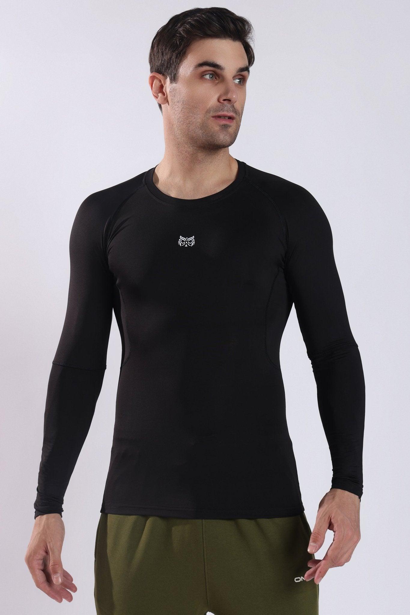 Dri-FIT Compression Long Sleeve T-Shirt Black - Main Image