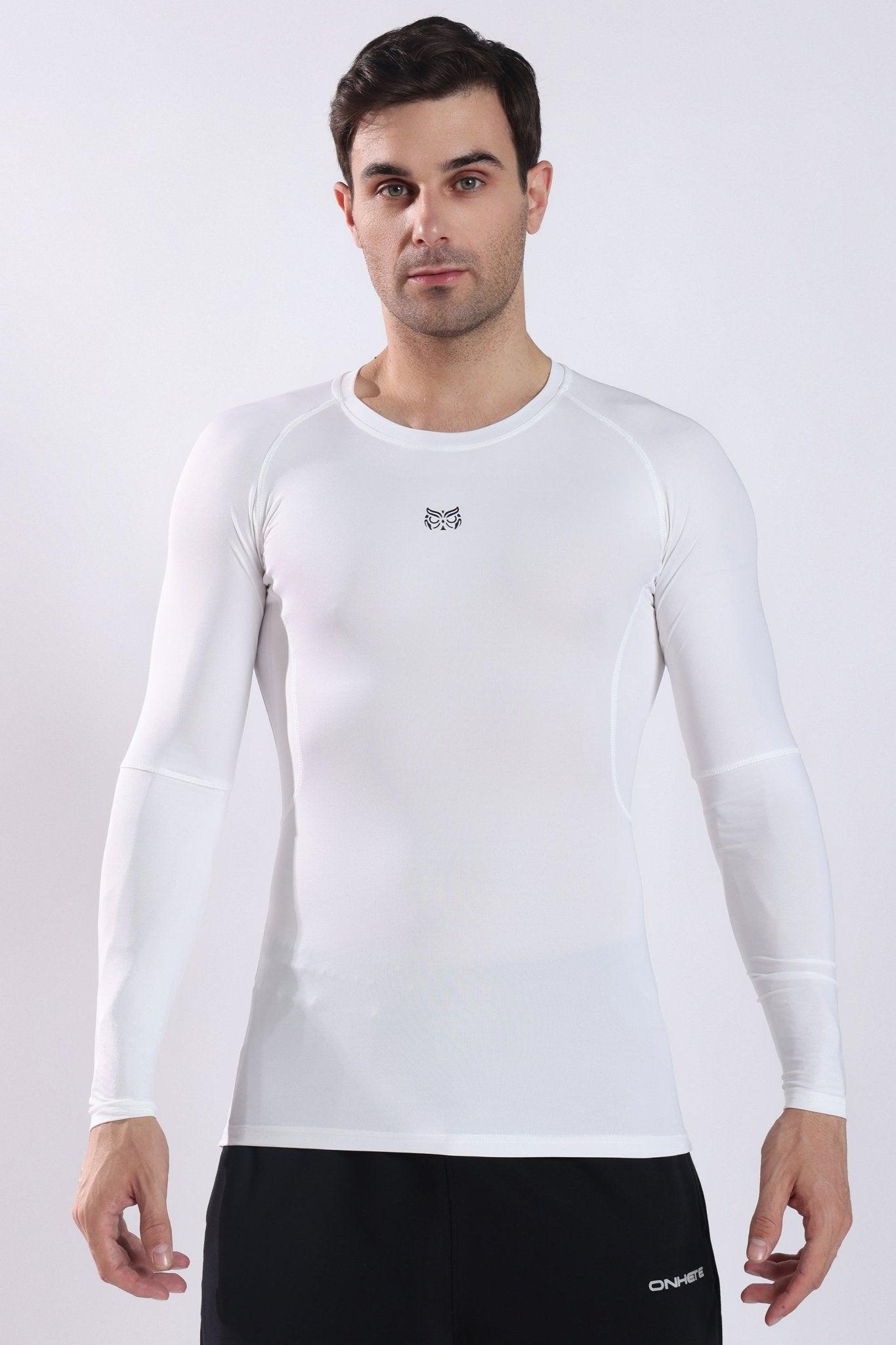 Dri-FIT Compression Long Sleeve T-Shirt White