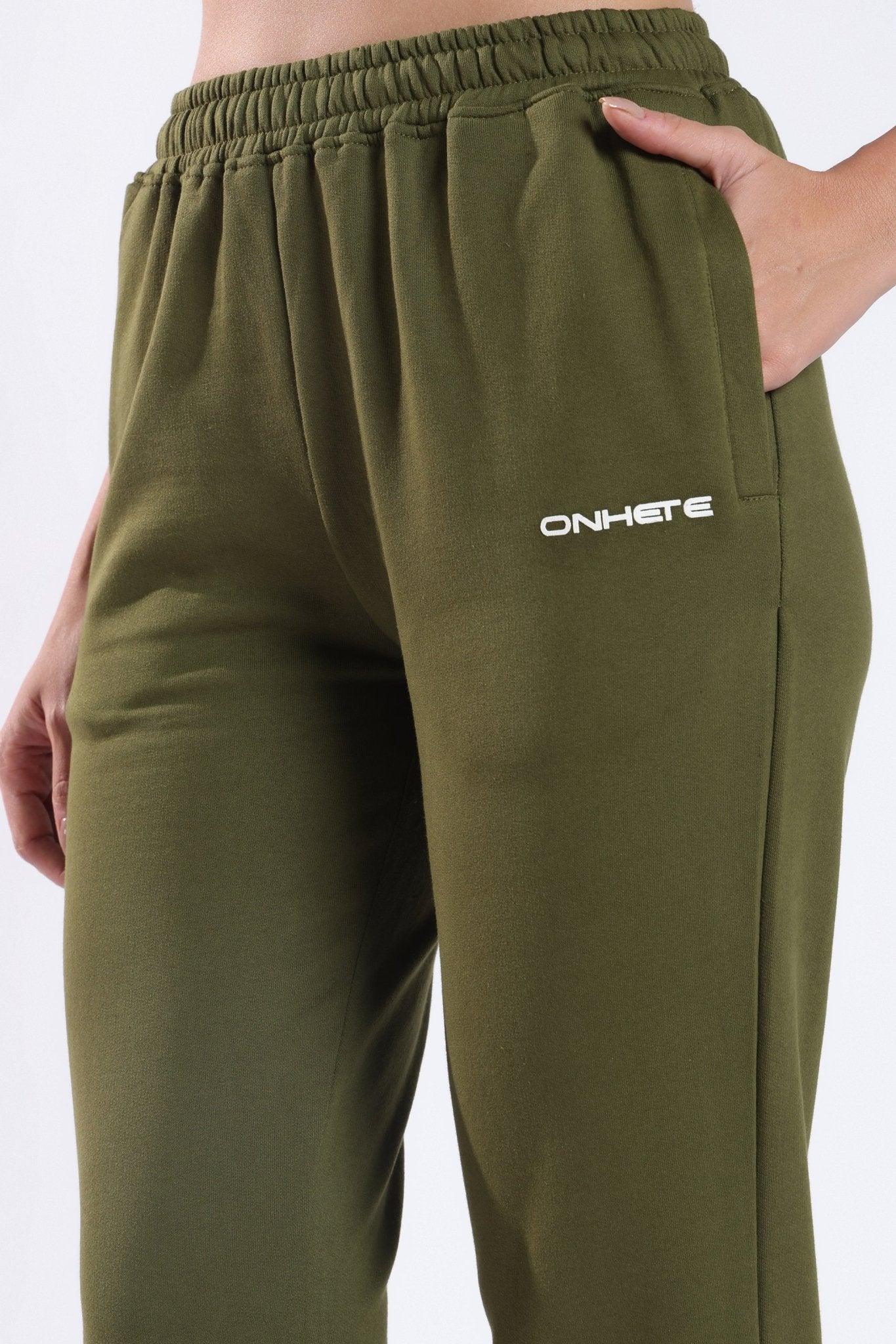 Signature Comfort Fit Joggers Olive - Onhete