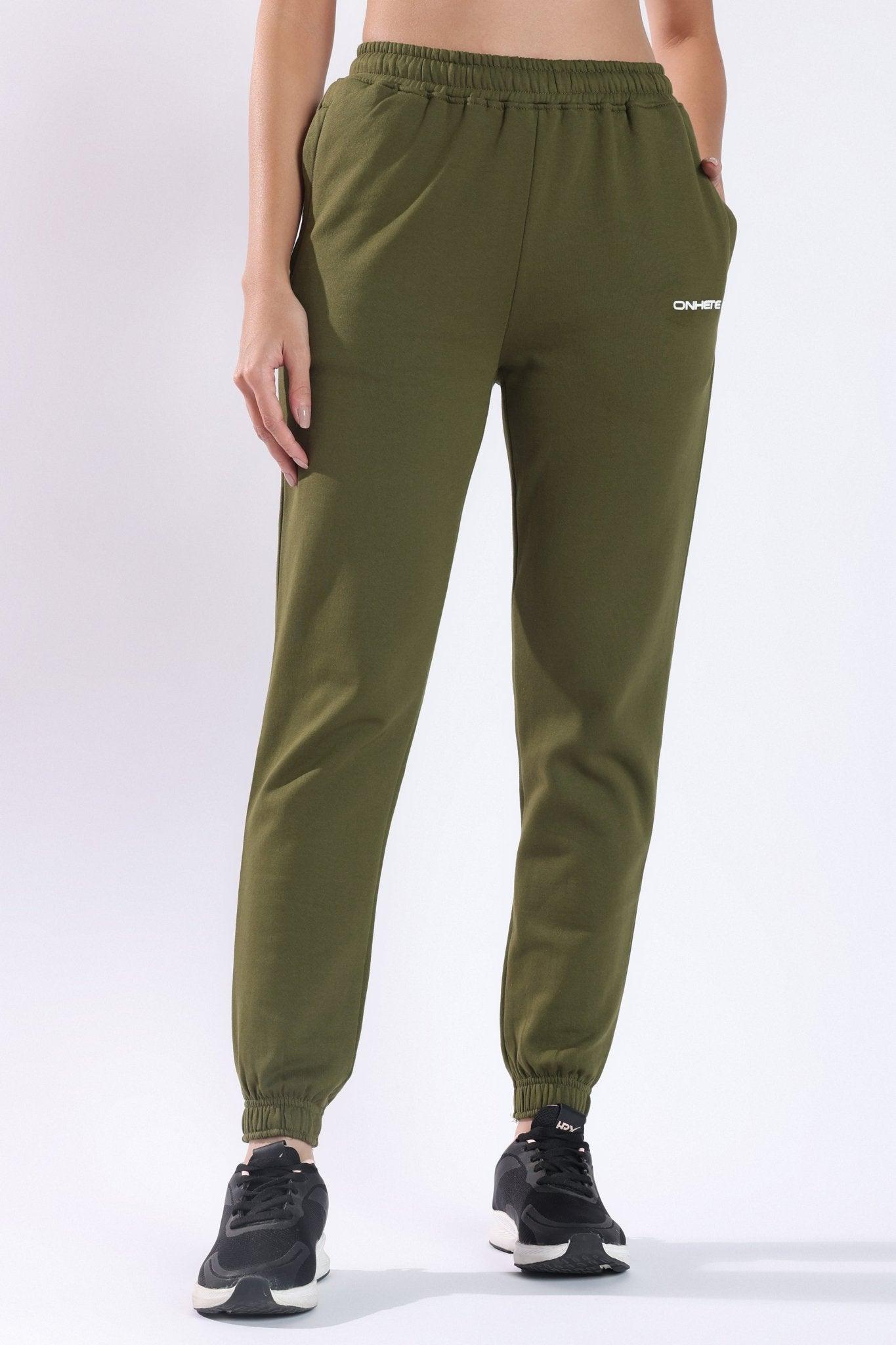 Signature Comfort Fit Joggers Olive - Onhete