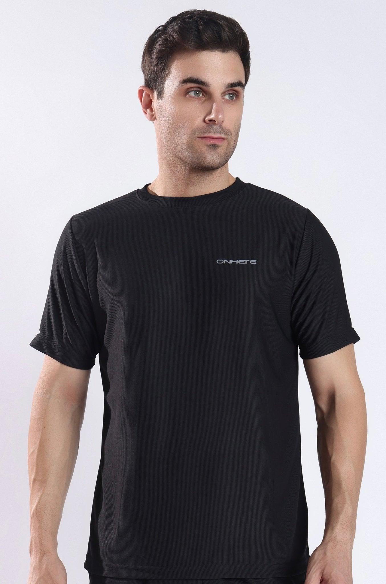 Casual T-Shirt Black - Onhete